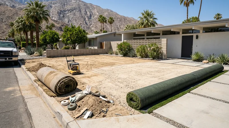 Turf Removal, Replacement & Lawn Conversion Palm Springs