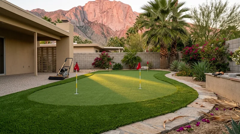 Putting Green Installation Palm Springs