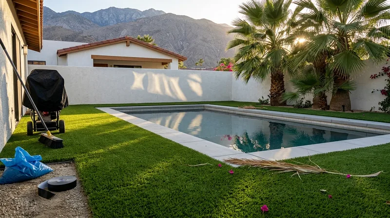 Pool Surround Turf Palm Springs